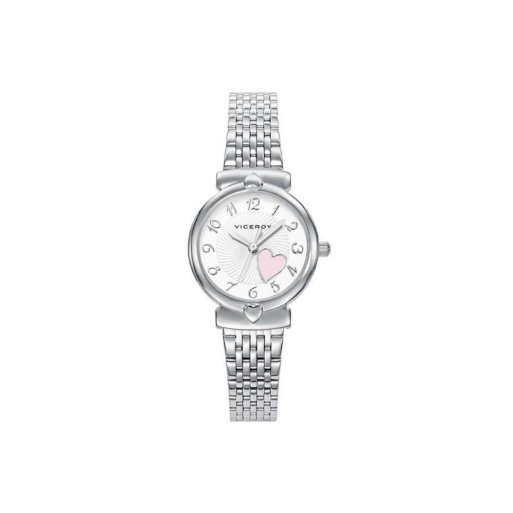 40944-05 - Set Reloj de NIÑA con pulsera rosa corazon 40944-05    