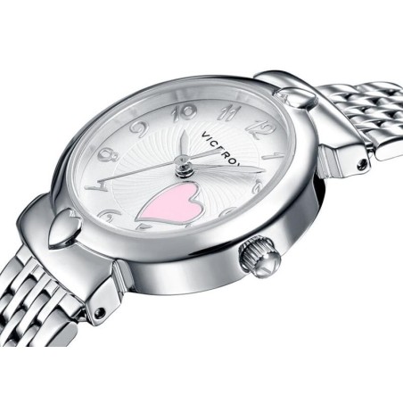 40944-05 - Set Reloj de NIÑA con pulsera rosa corazon 40944-05    