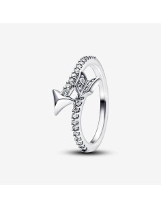 193619C01 - Anillo Flecha Brillante de Pandora en Plata de Ley con Circonitas Cúbicas