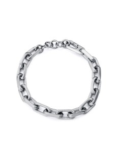 14213P01000 - Pulsera Viceroy Fashion 14213P01000 de Acero con Diseño de Cadena Clásica