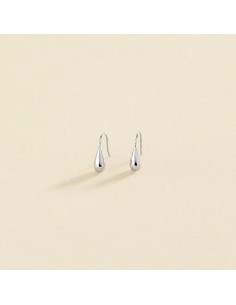 2351006-064-TU - Pendientes largos DANAE acabado Plateado