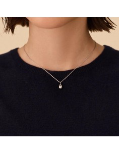 2651418-064-TU - Collar corto DANAE acabado Plateado 2