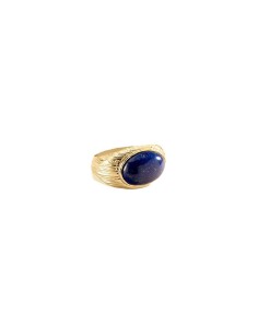 2280261-226-54 - Anillo ancho PETRA acabado Lapis / Oro 