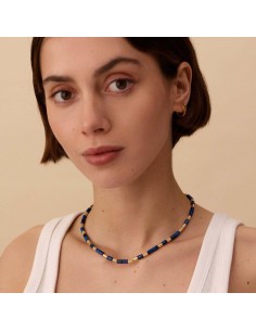 2680218-226-TU - Collar corto PETRA acabado Lapis / Oro 2