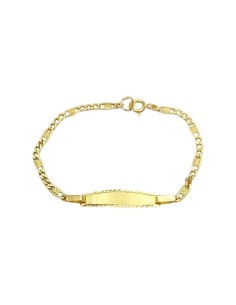 P00023 - Pulsera bebé oro 18k para grabar