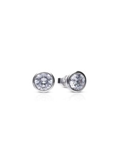 6217771082 - Pendientes de botón 925 con circonita Diamonfire