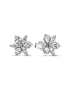 292633C01 - Pendientes de Botón en plata de ley Herbario Brillante Pandora