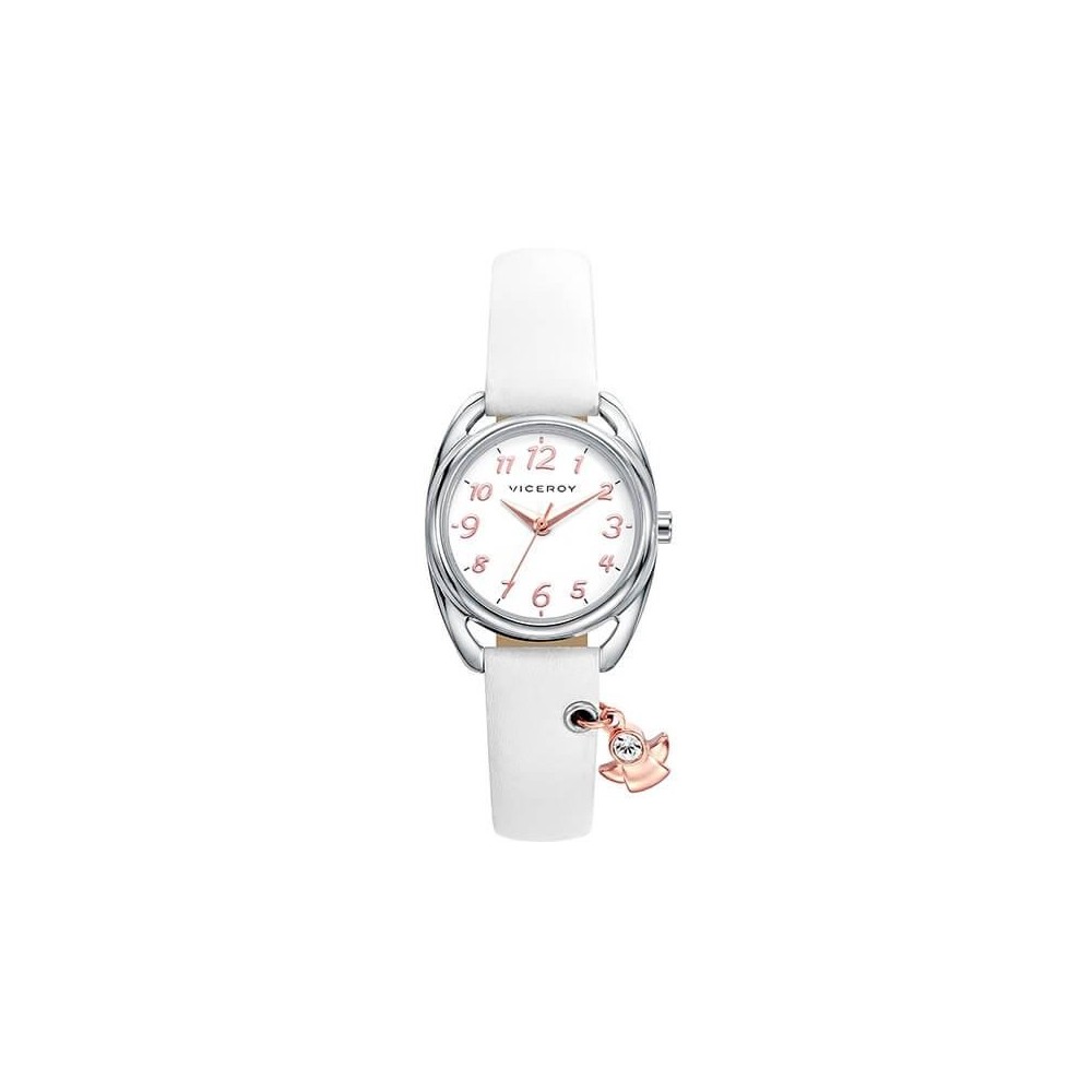 461044-05 - Reloj Viceroy de NIÑA / COMUNION Correa de piel blanco  