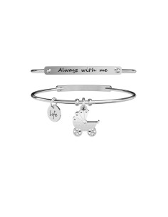 ES231666 - Pulsera de acero  CARITO | ALWAYS WITH ME