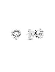 Pendientes Pandora de botón Estrella Celestial Brillante ❤️
