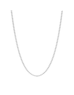 399104C00-60 - Collar en plata de ley Esfera Pulida 2