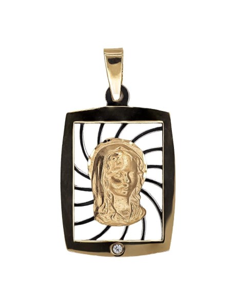 M-120793 - Medalla de oro rectangular
