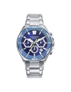 46849-37 - CRONO ACERO IP AZUL BRAZALETE SR VA