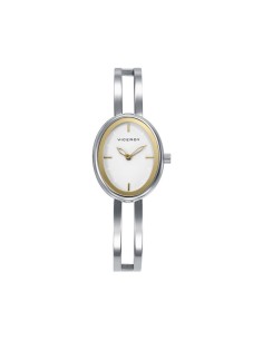 401304-07 - Reloj Viceroy Mujer 401304-07 de Acero con Esfera Blanca – Caja Oval 24 mm Cuarzo
