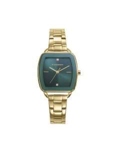 42454-67 - RELOJ ACERO IP DORADO BRAZALETE SRA VA