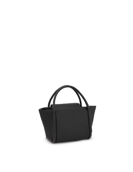2002205951 - Bolso Capazo Pequeño Negro TOUS Silhouette Soft - Elegancia y Versatilidad