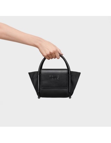 2002205951 - Bolso Capazo Pequeño Negro TOUS Silhouette Soft - Elegancia y Versatilidad