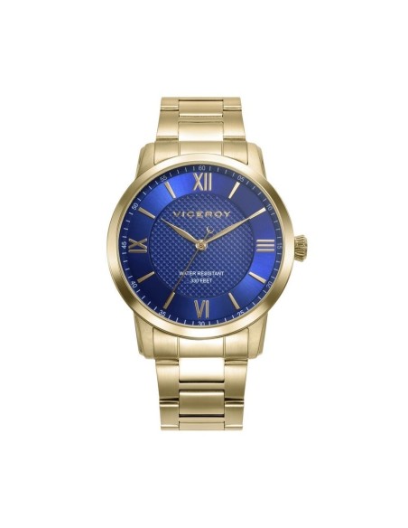 41145-33 - RELOJ ACERO IP DORADO BRAZALETE SR VA