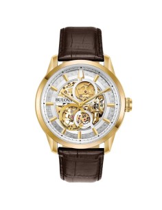 97A138 - Reloj Bulova CLASSIC SUTTON SKELETON automático para hombre