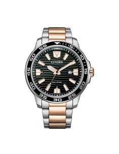 Reloj Citizen Eco Drive hombre acero reserva carga 8 meses