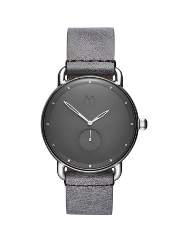 Reloj de Mujer MVMT REVOLVER de acero correa piel gris