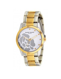 N10544G/301 - Reloj NAF NAF de Mujer brazalete de acero bicolor 