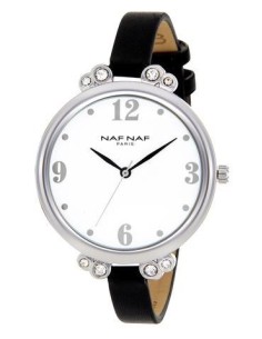 N10632/204 - Reloj NAF NAF de Mujer Correa de piel negro  N10632-204    