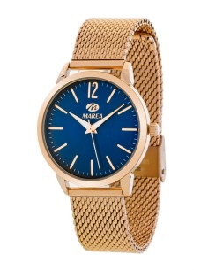 B41173/02 - Reloj Marea de Mujer correa milanesa ip rosa