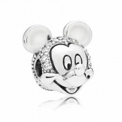 Clip PANDORA Retrato Brillante de Mickey