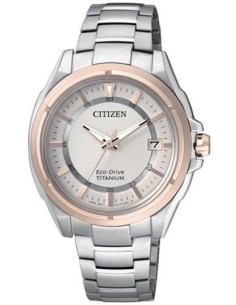 FE6044-58A - Reloj Ti+Ip con brazalete de Titanio