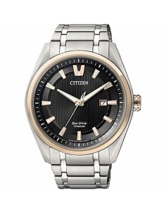 Reloj Eco Drive carga de 8 meses Caja de titanio ✅