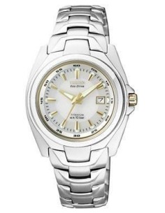 EW0911-50A - Reloj Citizen Super Titanium TI+IP Sra. Eco Drive 091. Reserva carga 6 meses