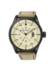 Reloj Citizen Eco Drive acero 45mm reserva de carga 8 meses