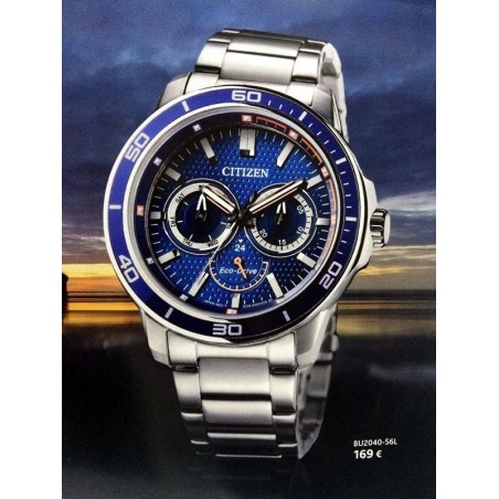 BU2040-56L - Reloj Citizen Eco Drive. Coleccion MARINE. Multifuncion