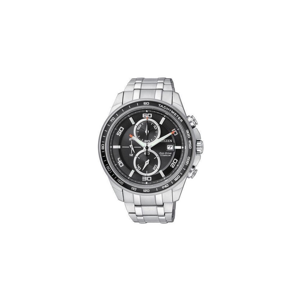 CA0340-55E - Reloj Citizen de Titanio TI+IP Crono Eco Drive 034. Cronografo. Reserva carg