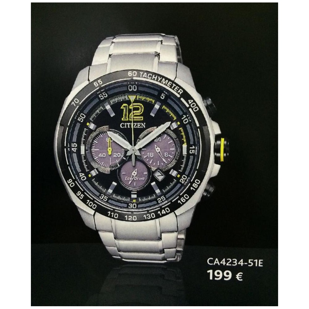 CA4234-51E - Reloj Citizen Eco Drive. Coleccion CHRONO SPORT. Acero.