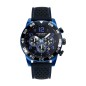 40423-35 - Reloj Viceroy de Hombre. Correa de caucho de color negro con pespunte azul. Esfe