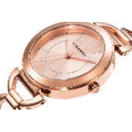 40822-27 - Reloj Viceroy de Mujer. Modelo 40822-27. Brazalete de acero e Ip rosa. Esfera redonda de color salmon. 