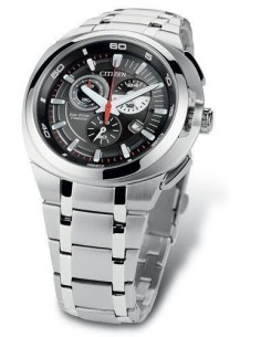 AT2021-54E - Reloj Citizen Super Titanium TI+IP Crono Eco Drive 202. Reserva de carga 5 meses 2
