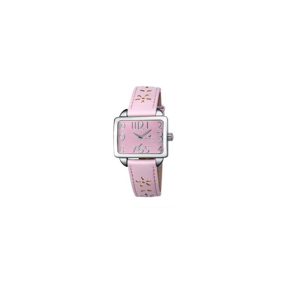 432122-75 - Reloj Viceroy colección COMUNION Niña. Caja de acero. correa de piel  Rosa. Esfe