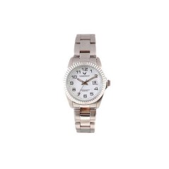 432136-05 - Reloj Viceroy de Mujer. Esfera Redonda de color Blanco. Caja de acero. Brazalete