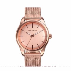 432192-95 - Reloj Viceroy de Unisex correa de malla milanesa ip rosa