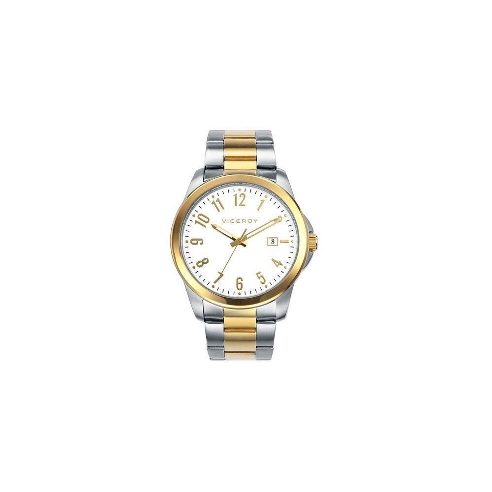 432215-95 - Reloj Viceroy de Hombre. Esfera redonda de color blanco 