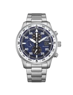 CA0880-58L - Citizen CA0880‑58L – Reloj Eco‑Drive Aviator 44 mm Azul / Acero