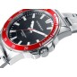 432335-57 - Reloj Viceroy de Hombre. Modelo 432335-57. Brazalete de Acero. Esfera redonda de color negro con bisel rojo. 