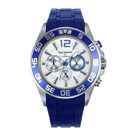 432859-05 - Reloj Viceroy colección REAL MADRID 2012 de Hombre. Esfera Redonda de color Bl