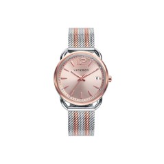 461070-95 - Reloj Viceroy de Mujer brazalete de malla de acero bicolor ip rosa  