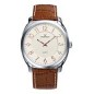 46507-05 - Reloj Viceroy de Hombre. Esfera Redonda de color Blanco. Caja de acero. Correa d