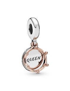 788255 - Charm Colgante REina & Corona grabado "Queen"	 2