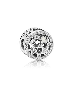 796373CZ - Charm Pandora Estrellas Iluminadas con circonitas